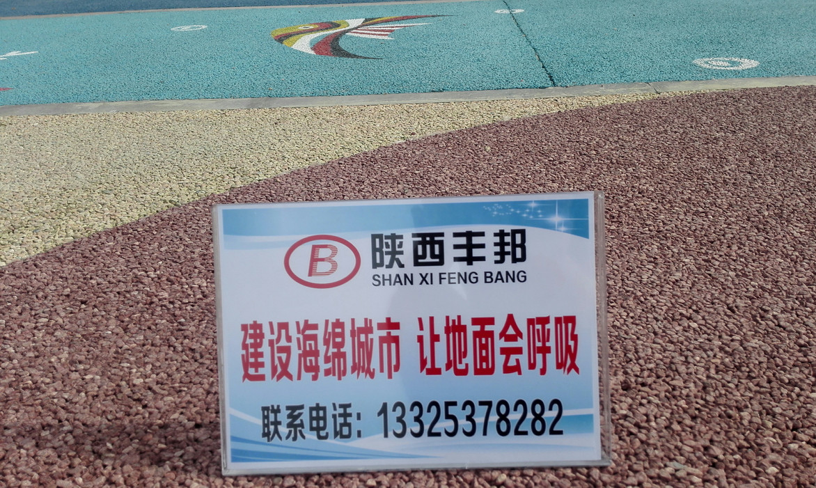 多彩透水地坪樣例