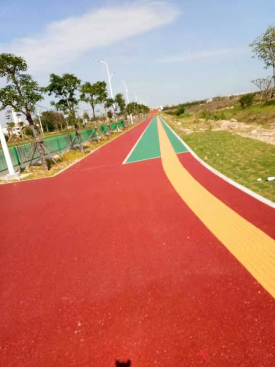 多彩透水地坪樣例