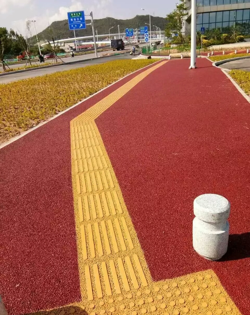 多彩透水地坪樣例