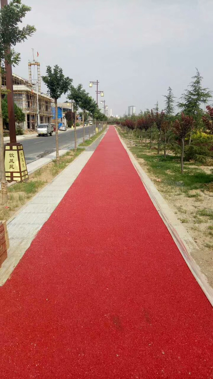 鳳翔縣飲鳳苑透水地坪