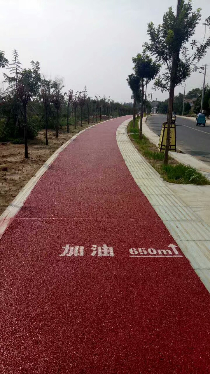 鳳翔縣飲鳳苑透水地坪