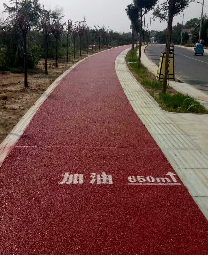 鳳翔縣飲鳳苑透水地坪