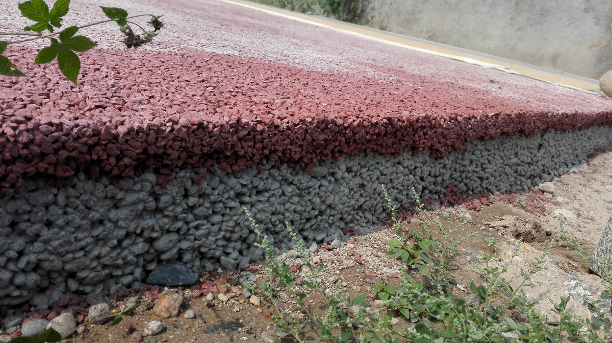 高爾夫球場透水地坪