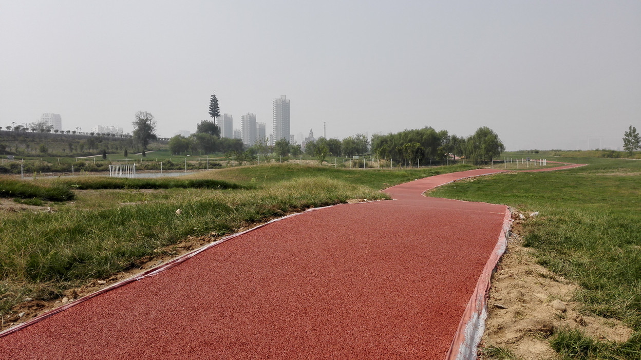 高爾夫球場透水地坪