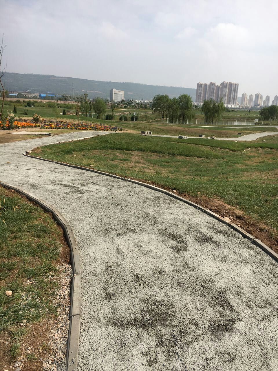 高爾夫球場透水地坪
