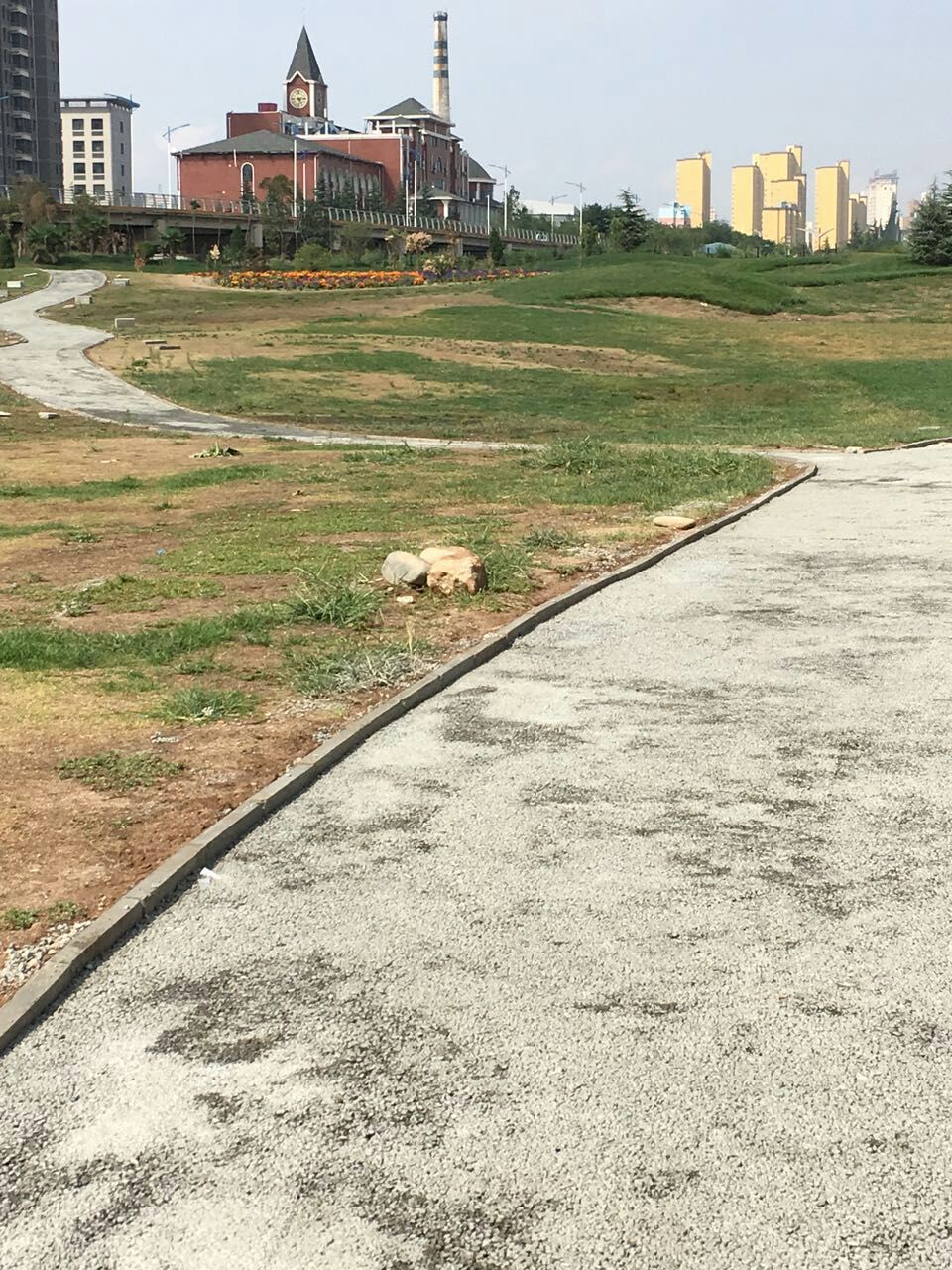 高爾夫球場透水地坪