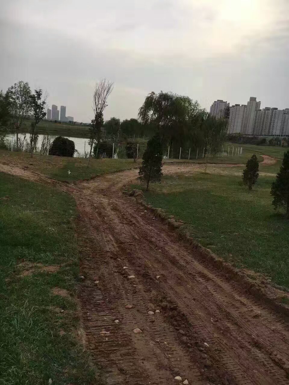 高爾夫球場透水地坪