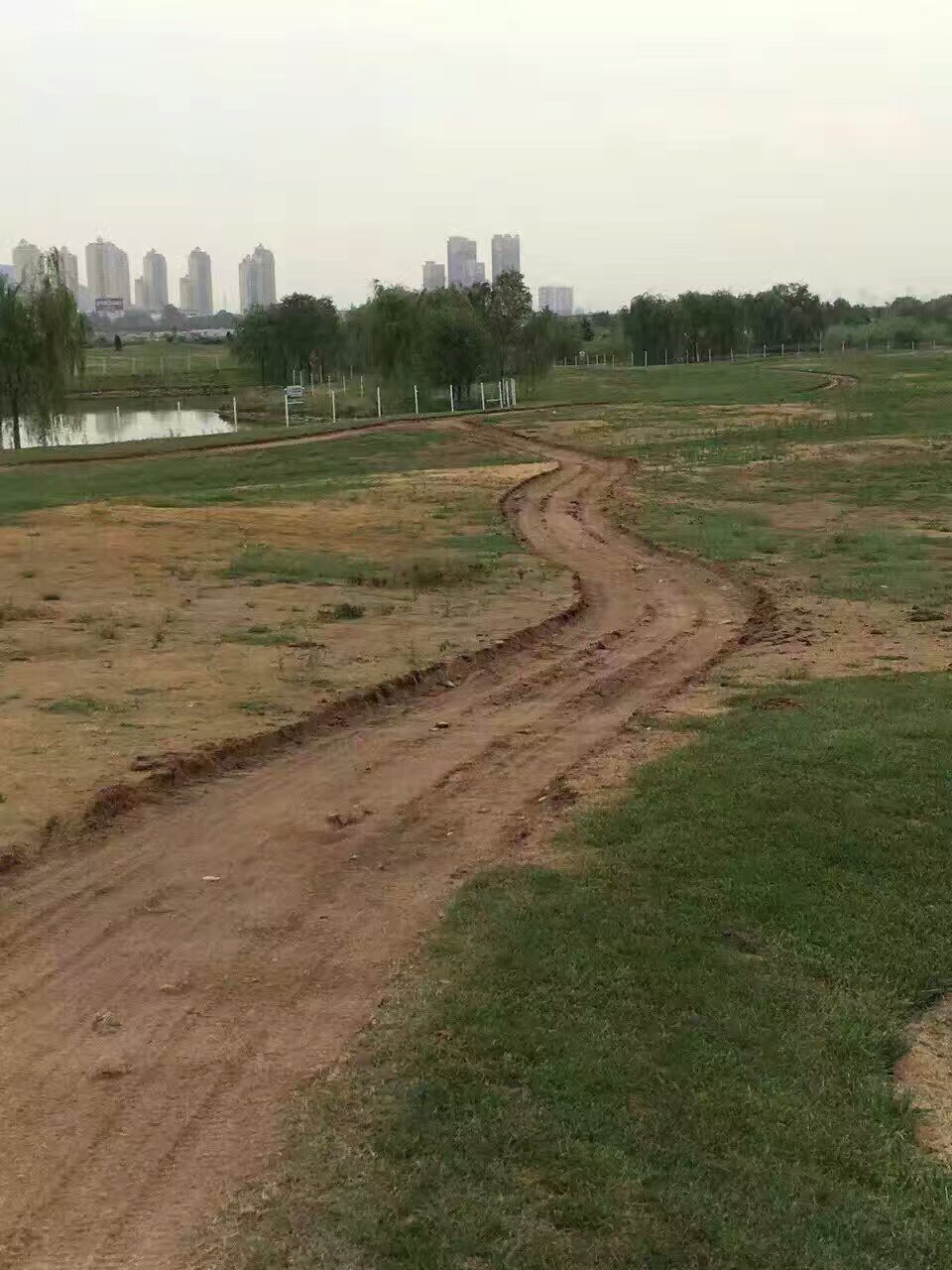 高爾夫球場透水地坪