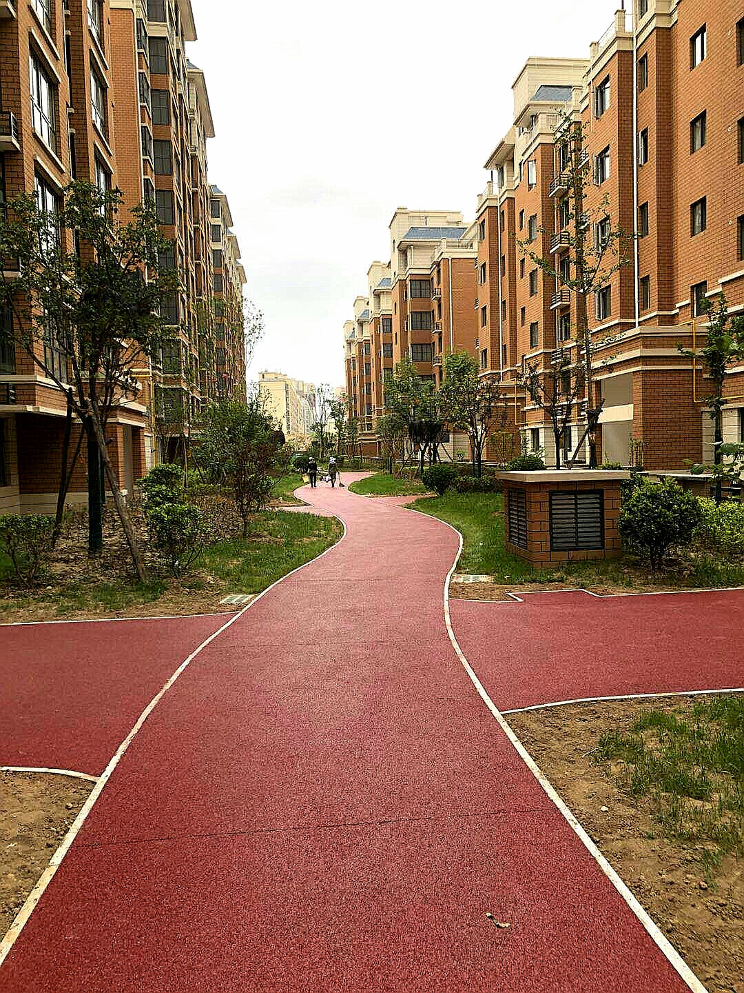 豪城天下生態(tài)透水道路