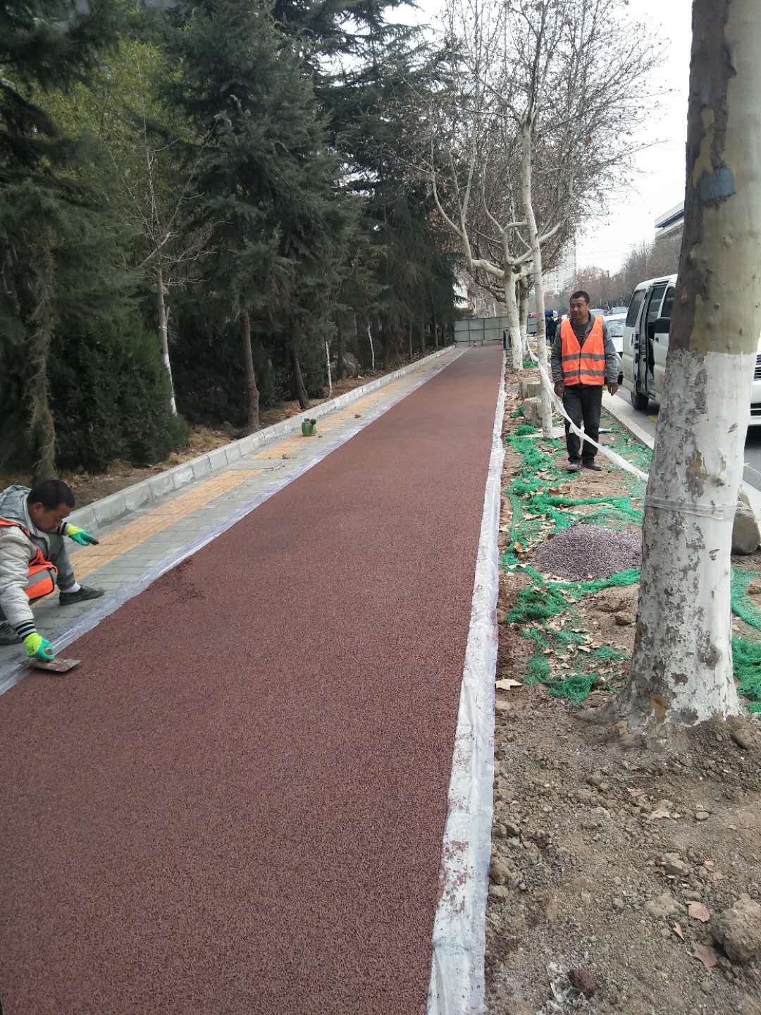 姜譚路透水步道