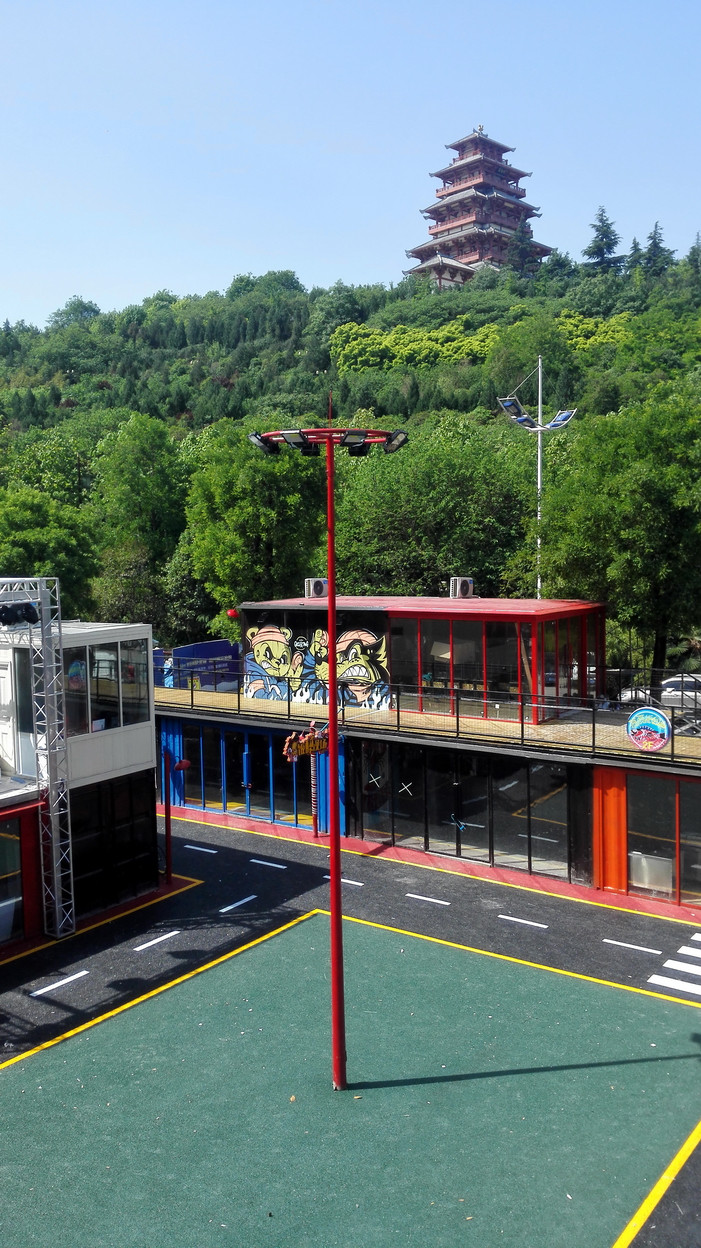 寶雞石鼓太陽市透水路面