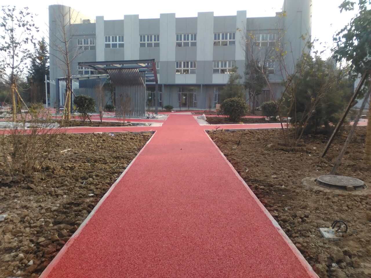 楊凌農展中心透水地坪廣場