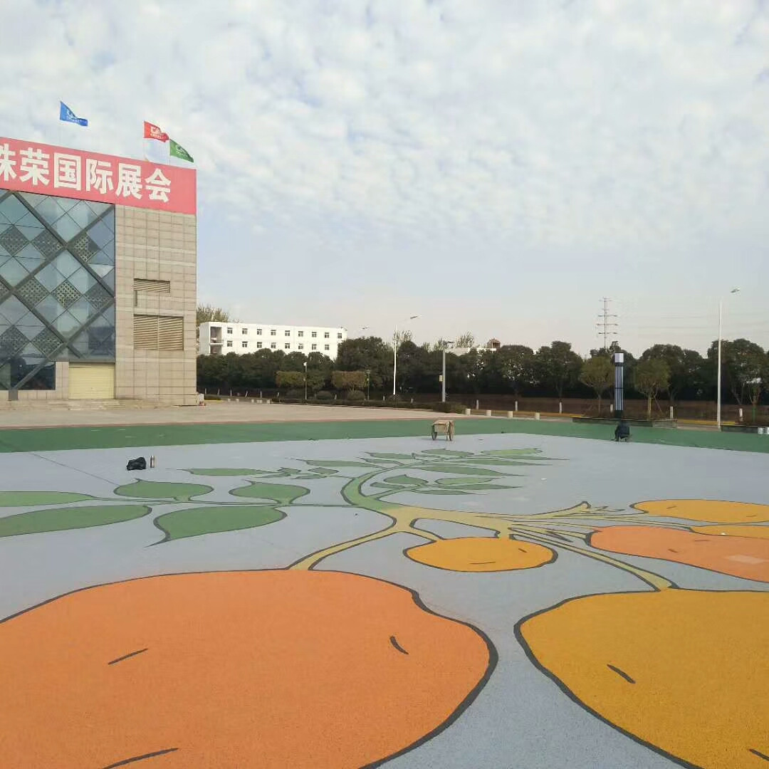 楊凌農展中心透水地坪廣場