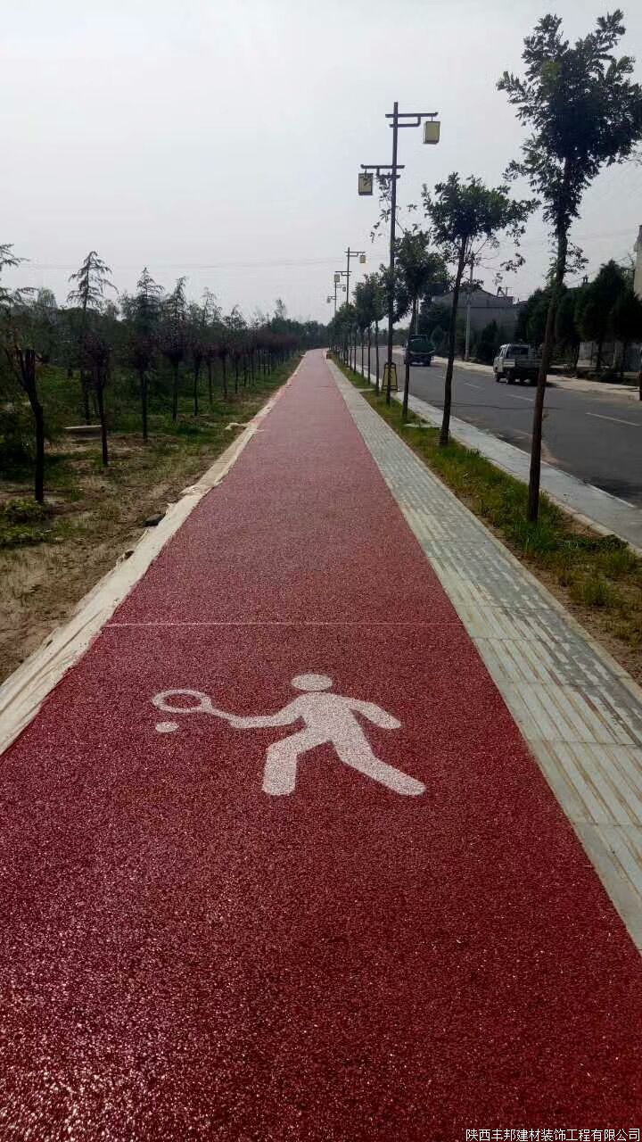 鳳翔縣飲鳳苑透水地坪