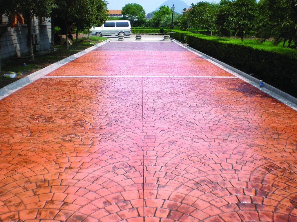 安康歡樂世界公園壓花地坪