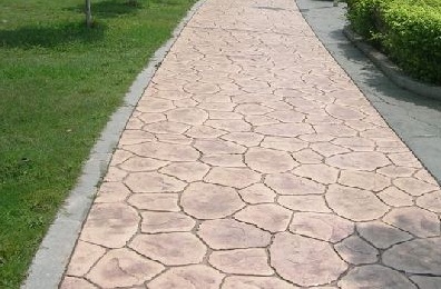 寶雞市北坡公園壓花地坪