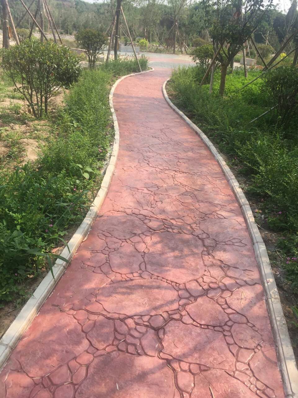 鳳翔飲鳳苑壓花地坪