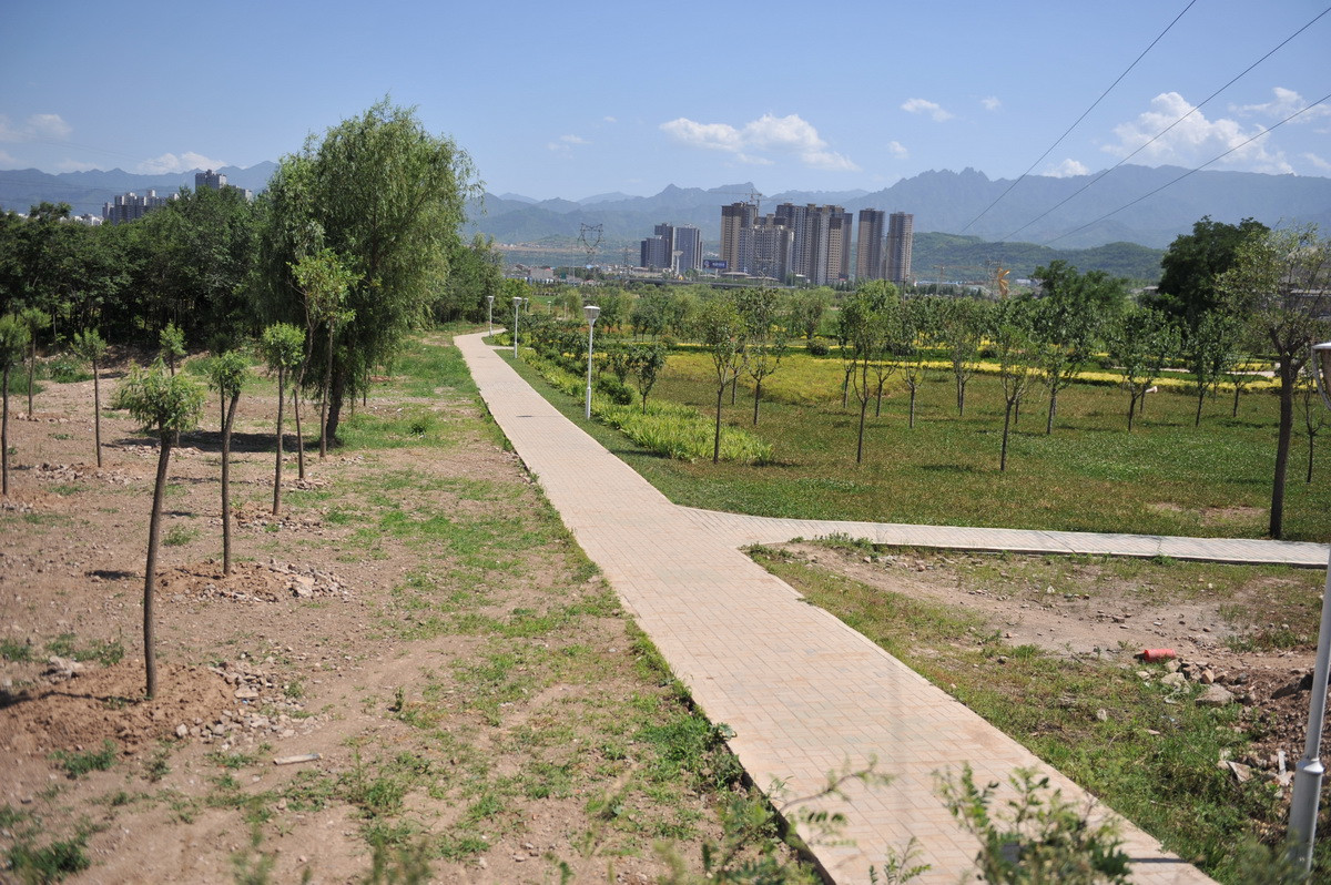 馬踏飛燕空竹園壓花地坪