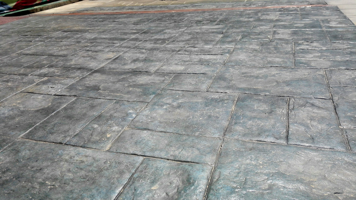 水城三國小鎮藝術壓印地坪
