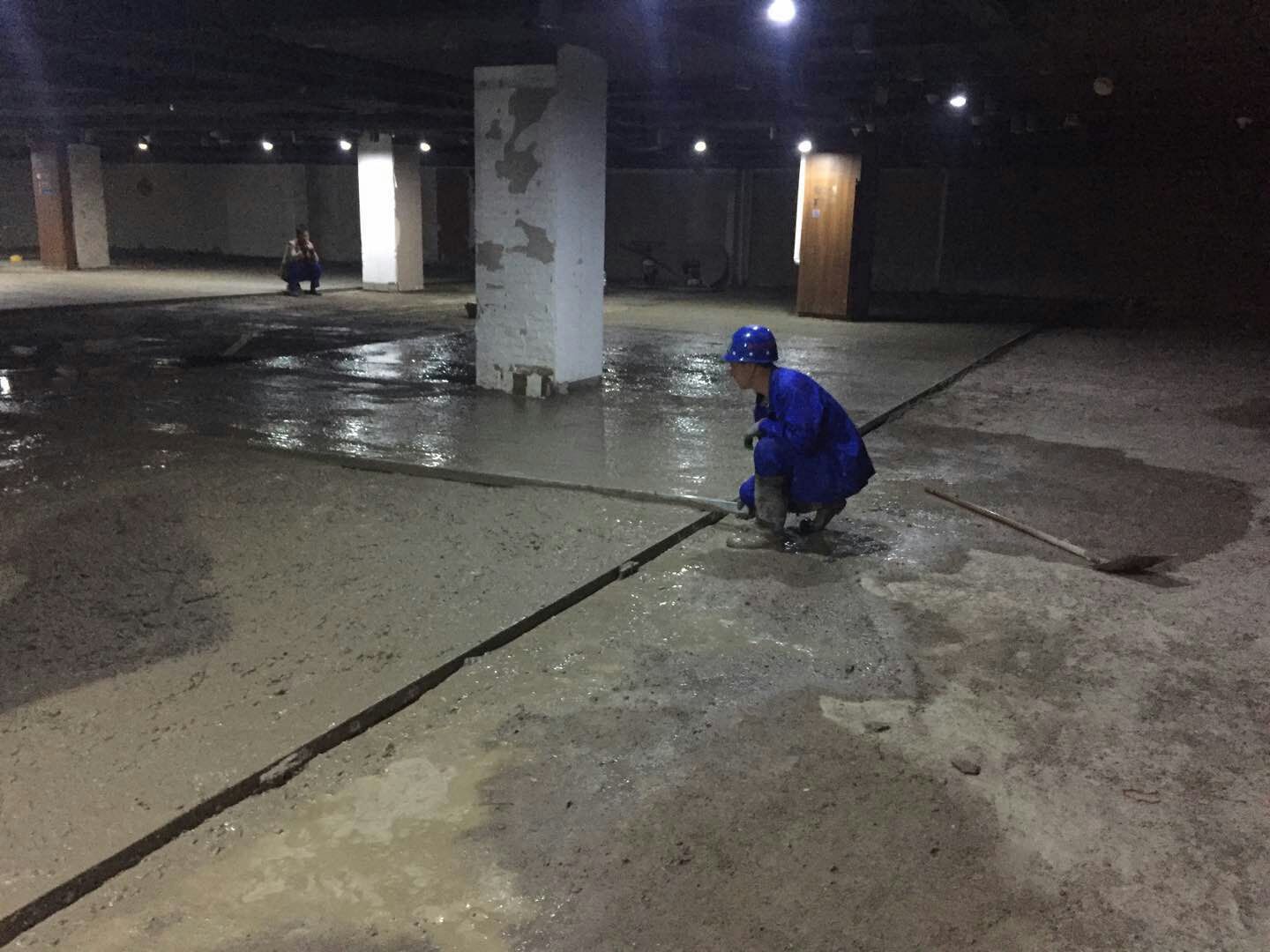 北京居然之家地下停車場環氧地坪