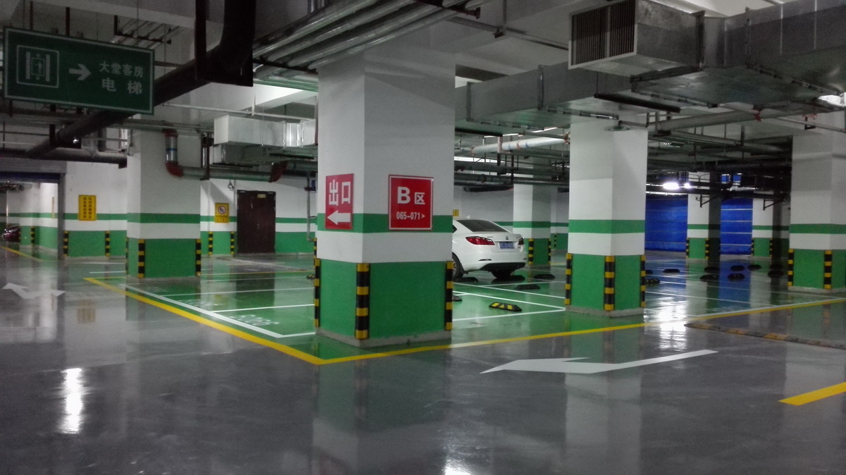 寶雞建國飯店環氧地坪