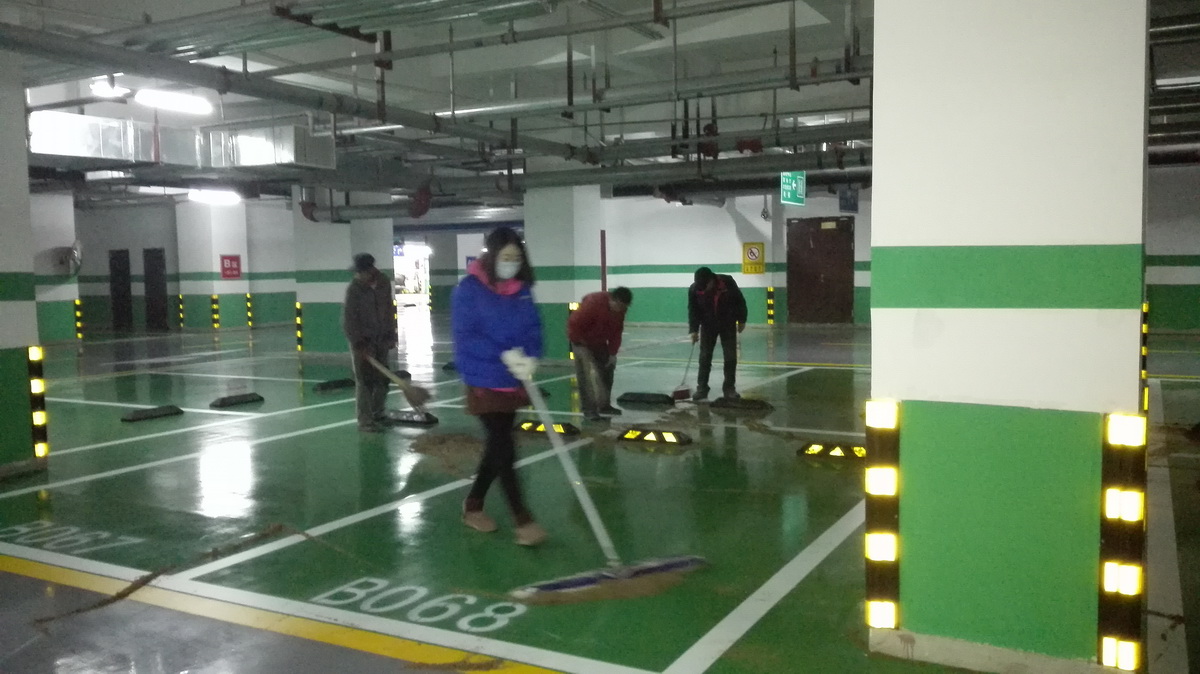 寶雞建國飯店環氧地坪
