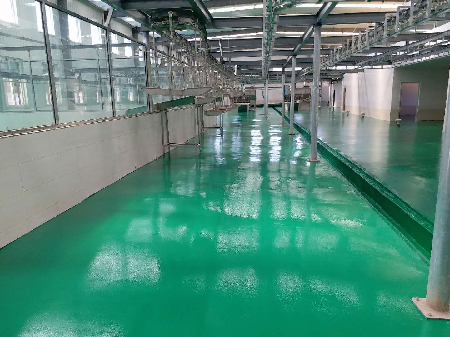 延安富縣某車間環氧地坪