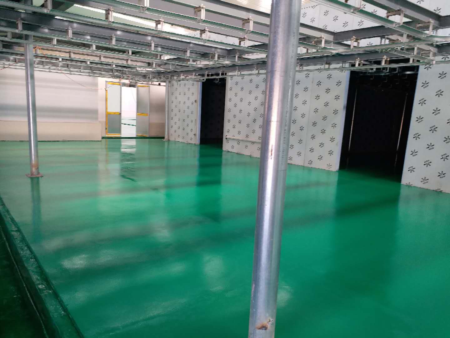 延安富縣某車間環氧地坪