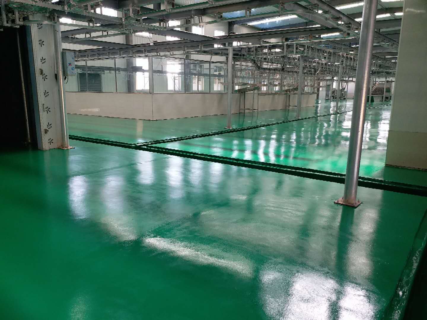 延安富縣某車間環氧地坪