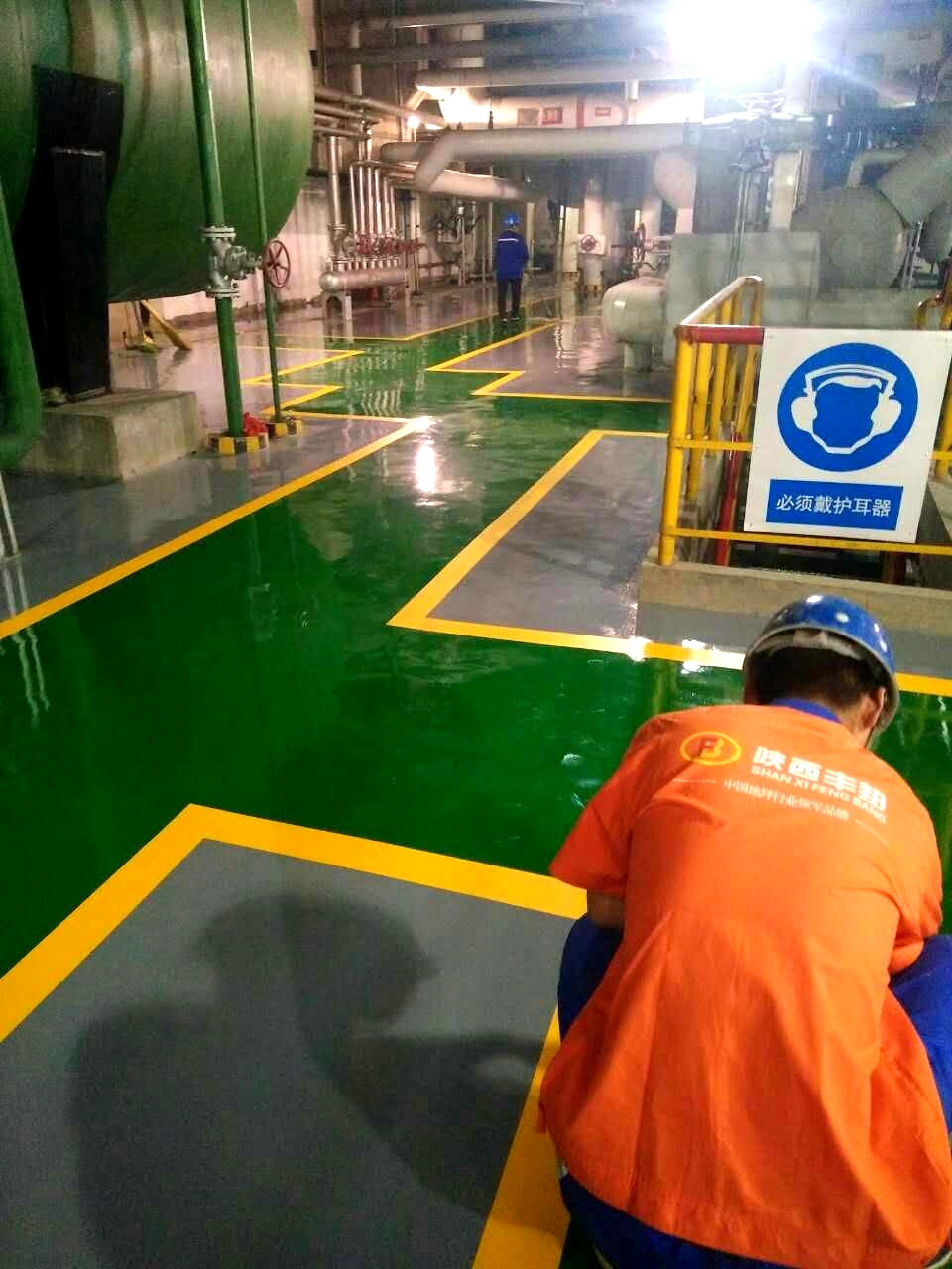 榆林某車間環(huán)氧地坪