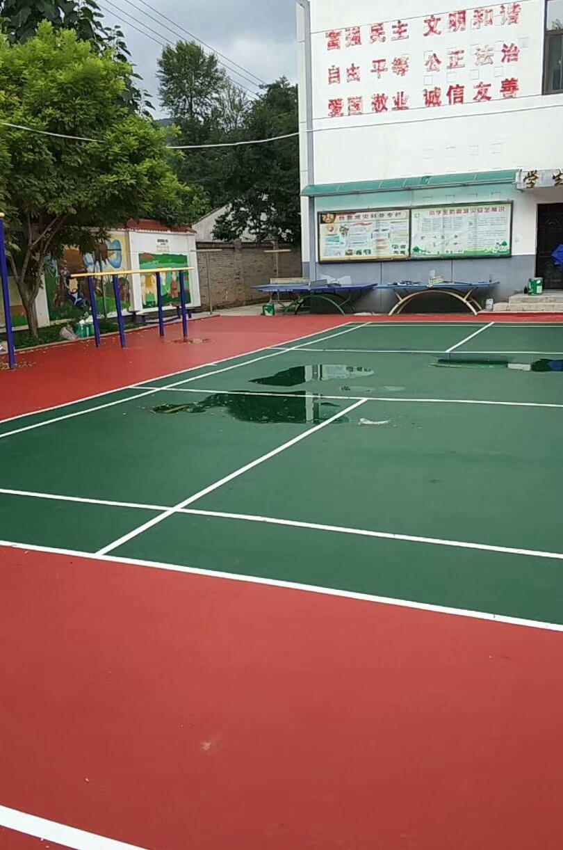 鳳縣河口小學硅PU球場