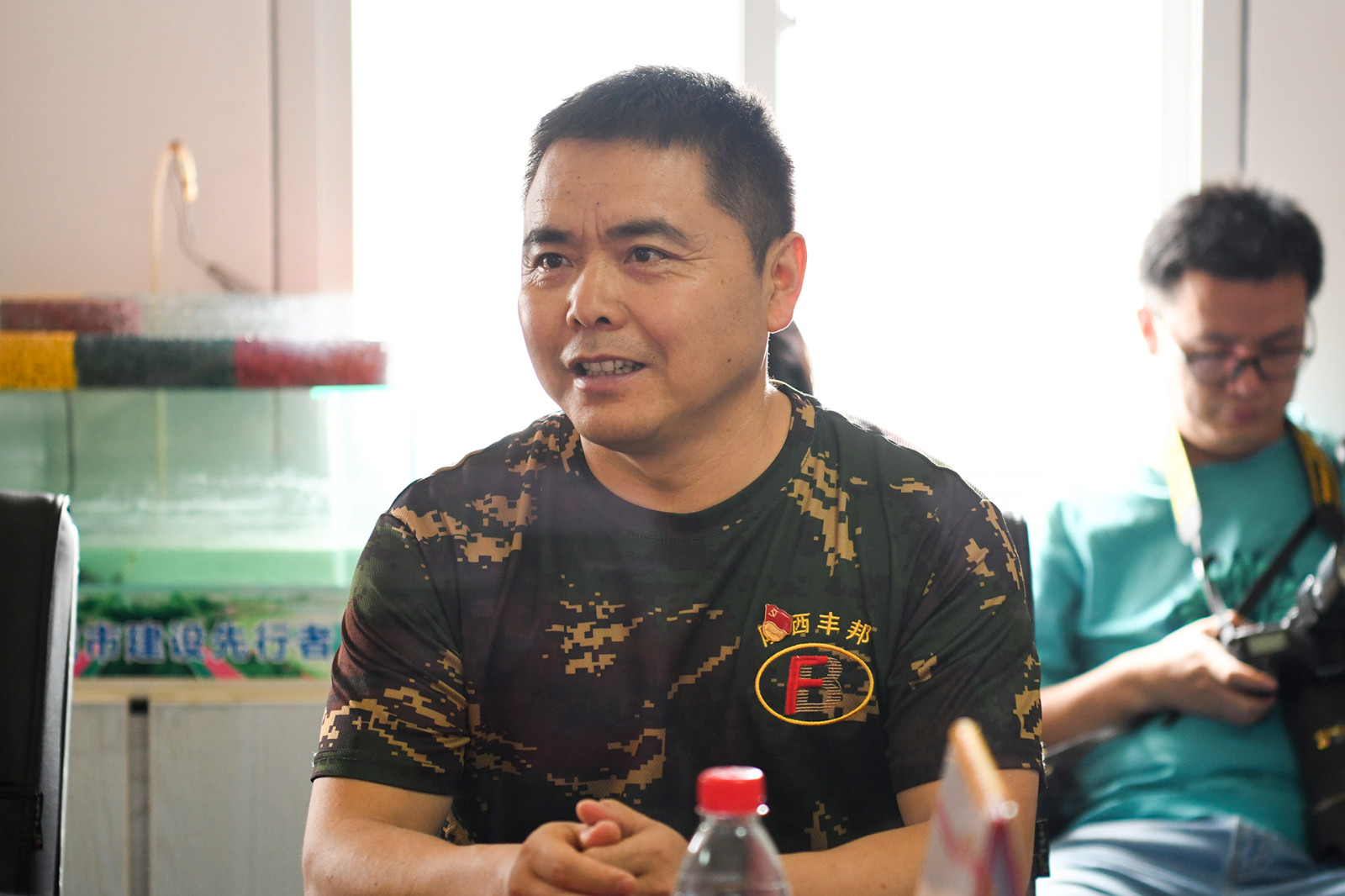 省退役軍人事務(wù)廳黨組書記，廳長(zhǎng)高中印一行蒞臨陜西豐邦調(diào)研指導(dǎo)
