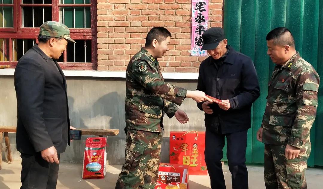 雙節送關愛，情暖老兵心——陜西豐邦黨支部看望慰問結對幫扶傷殘困難退役軍人