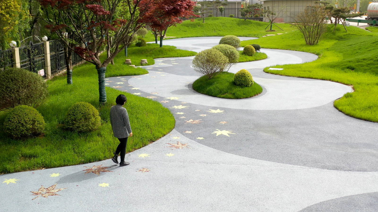 豐邦精品工程展示：繞城高速神農(nóng)出口休閑公園