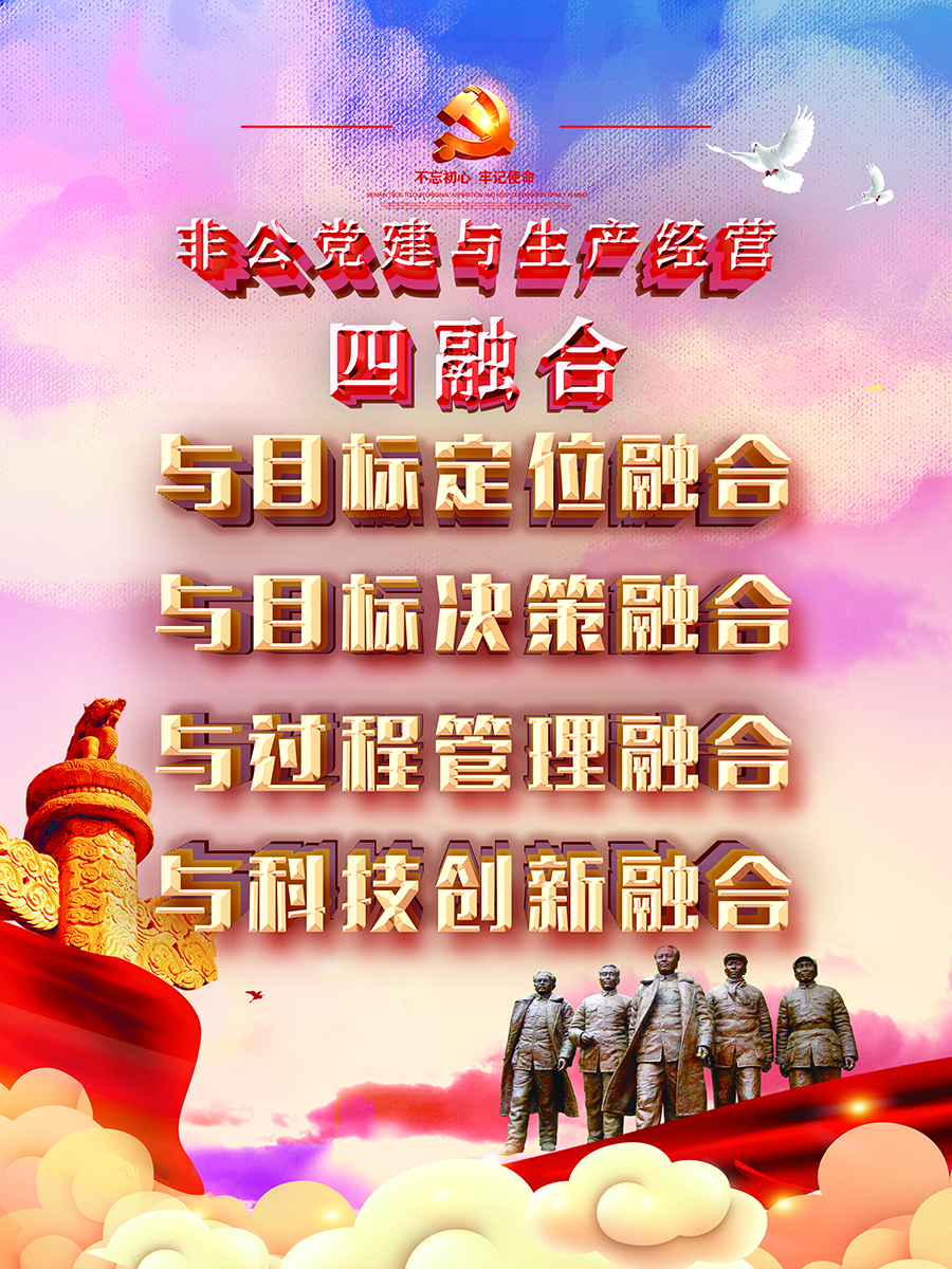 陜西豐邦黨支部黨建系列宣傳畫（一