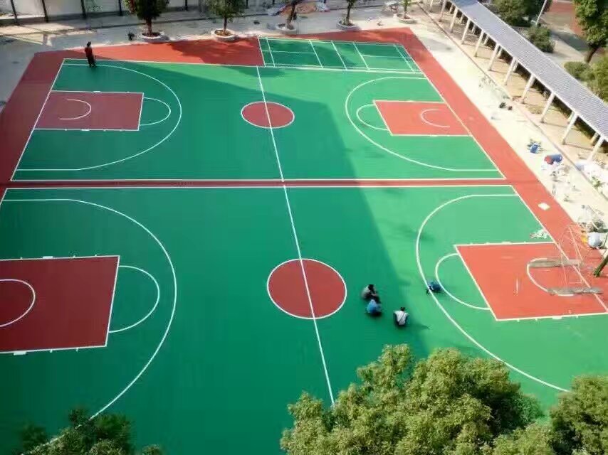 豐邦硅PU球場展示