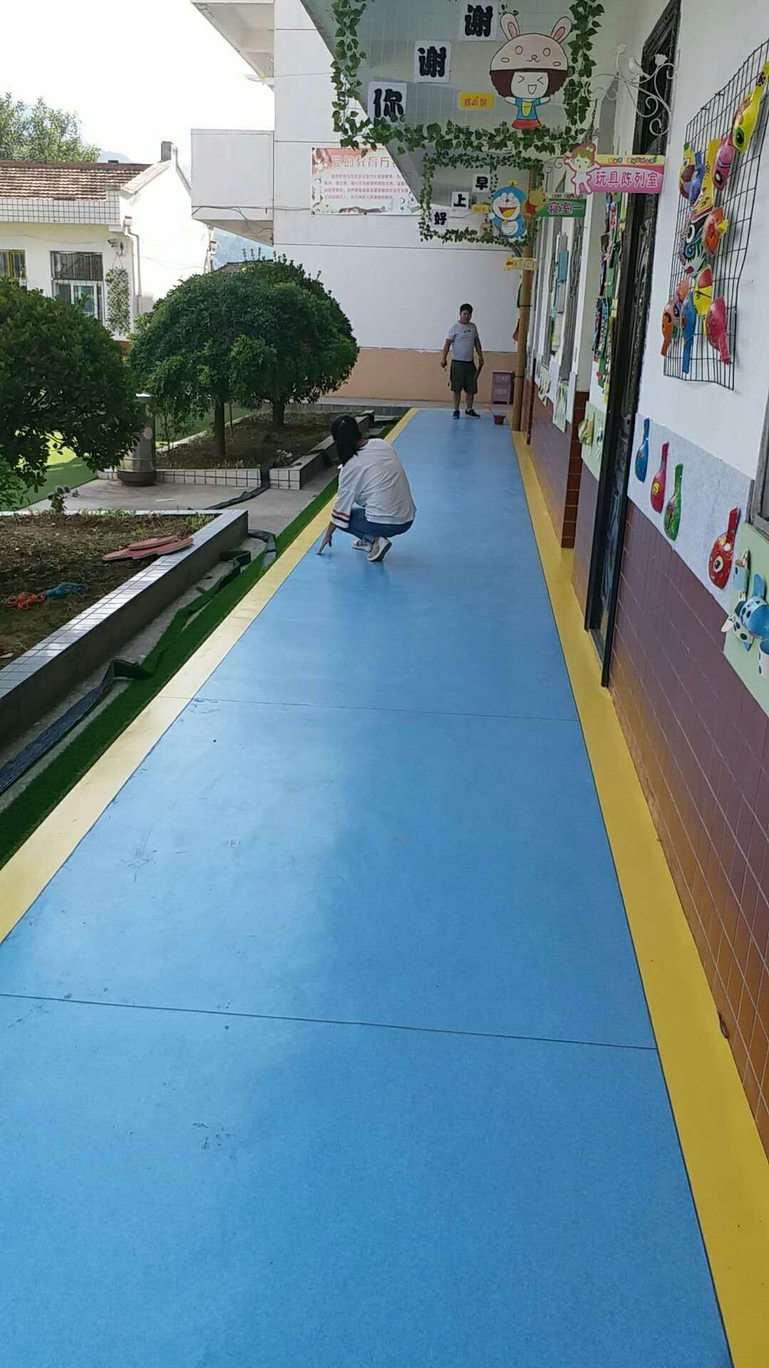 鳳縣河口幼兒園PVC地坪